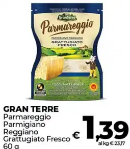Coop GRAN TERRE Parmareggio Parmigiano Reggiano Grattugiato Fresco offerta