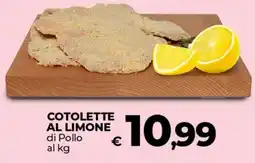 Coop COTOLETTE AL LIMONE di Pollo offerta