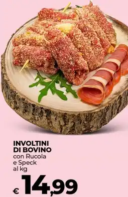 Coop INVOLTINI DI BOVINO con Rucola e Speck offerta