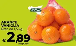 Coop Arance vaniglia offerta