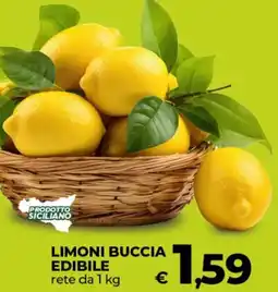Coop Limoni buccia edibile offerta