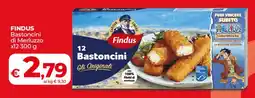 Coop FINDUS Bastoncini di Merluzzo offerta