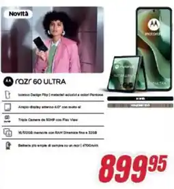 Trony motorola razr 60 ultra offerta