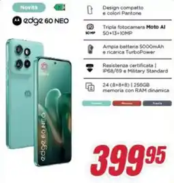 Trony motorola edge 60 neo offerta
