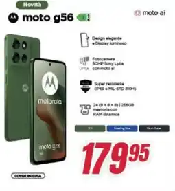 Trony motorola moto g56 offerta