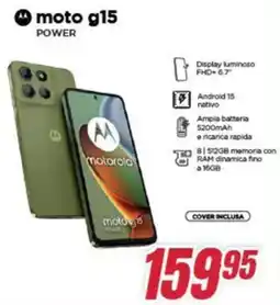 Trony motorola moto g15 offerta