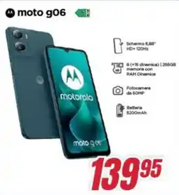 Trony motorola moto g06 offerta