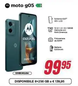 Trony motorola moto g05 offerta