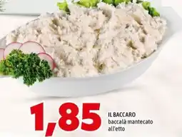 MEGA IL BACCARO baccalà mantecato offerta
