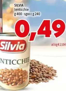 MEGA SILVIA Lenticchie offerta