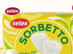 MEGA SELEX sorbetto al limone offerta