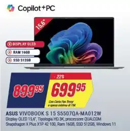 Trony ASUS VIVOBOOK S 15 S5507QA-MA012W offerta
