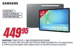 Trony SAMSUNG TTAB S10 FE+ SM-X520NZAPEUE/256GR offerta