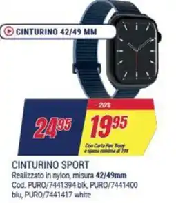 Trony Puro cinturino sport offerta