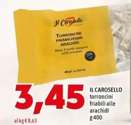 MEGA IL CAROSELLO torroncini friabili alle arachidi offerta