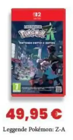 Trony Leggende Pokémon: Z-A offerta