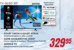 Trony TCL TV QLED 55” 55P79K offerta