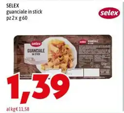 MEGA SELEX guanciale in stick offerta