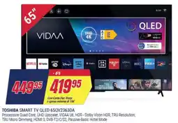Trony TOSHIBA SMART TV QLED 65QV2363DA offerta