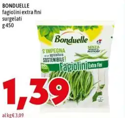 MEGA BONDUELLE fagiolini extra fini surgelati offerta