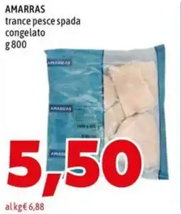 MEGA AMARRAS trance pesce spada congelato offerta