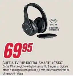 Trony CUFFIA TV "HP DIGITAL SMART" 497337 offerta