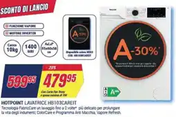Trony HOTPOINT LAVATRICE HB103CAREIT offerta