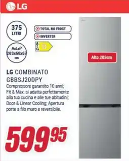 Trony LG COMBINATO GBBSJ20DPY offerta