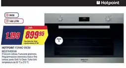 Trony HOTPOINT FORNO 90CM MS37441XHA offerta