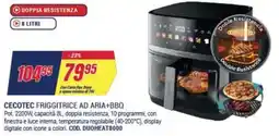 Trony CECOTEC FRIGGITRICE AD ARIA+BBQ offerta
