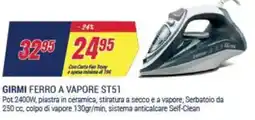 Trony Girmi ferro a vapore ST51 offerta