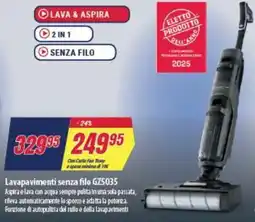 Trony Rowenta Lavapavimenti senza filo GZ5035 offerta