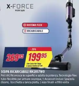 Trony X-FORCE SCOPA RICARICABILE RH2037WO offerta