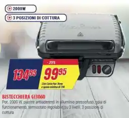 Trony Moulinex BISTECCHIERA G13060 offerta