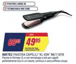 Trony IMETEC PIASTRA CAPELLI "XL ION" IM/11878 offerta