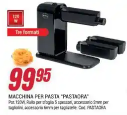 Trony R.G.V. Macchina per pasta “pastaora” offerta