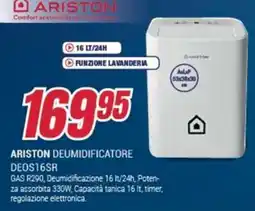 Trony ARISTON DEUMIDIFICATORE DEOS16SR offerta