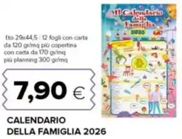 Oasi Calendario della famiglia 2026 offerta