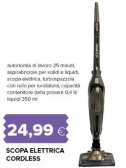Oasi Scopa elettrica cordless offerta