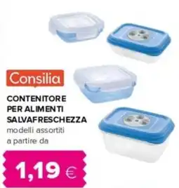 Oasi Consilia contenitore per alimenti salvafreschezza offerta
