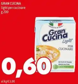 MEGA GRAN CUCINA light per cucinare offerta