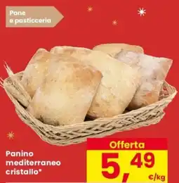 Despar Panino mediterraneo cristallo offerta