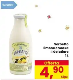 Despar Sorbetto limone e vodka Il Gelatiere offerta