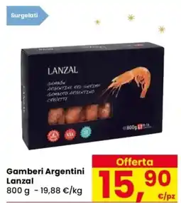 Despar Gamberi Argentini Lanzal offerta