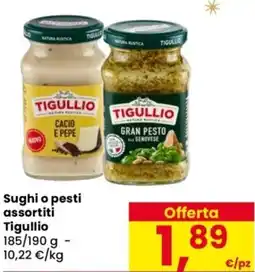 Despar Sughi o pesti assortiti Tigullio offerta