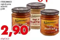 MEGA ITOSCANACCI ragù di carne assortiti offerta