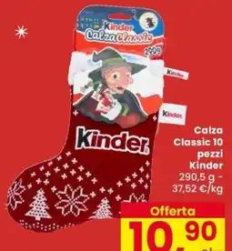 Despar Calza Classic Kinder offerta
