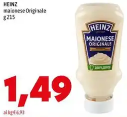 MEGA HEINZ maionese Originale offerta