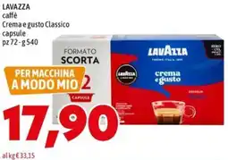 MEGA LAVAZZA caffè Crema e gusto Classico capsule offerta