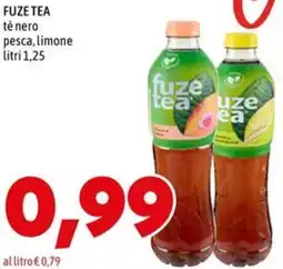 MEGA FUZE TEA tè nero pesca, limone offerta
